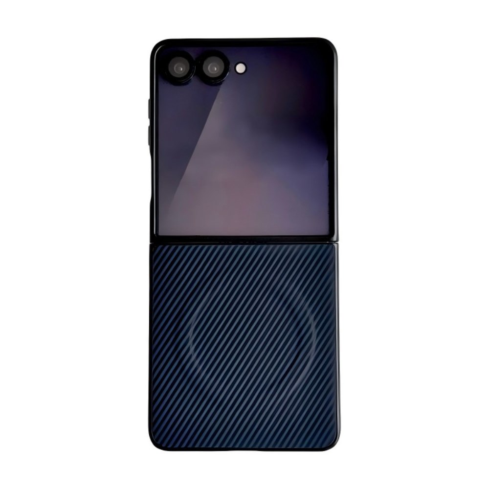 Θήκη Samsung Galaxy Z Flip8 5G - WANLONFENG TQ Series - Σκληρή Πλάτη PC+TPU - Μπλε - MagSafe Σκληρή Πλάτη PC+TPU για Samsung Galaxy Z Flip8 5G (WANLONFENG TQ Series) σε Μπλε με MagSafe — υφή carbon fiber, αντιολισθητική λαβή & μεγάλη εγκοπή κάμερας για ολοκληρωμένη προστασία.
