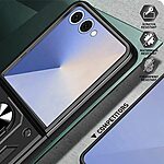 Θήκη Samsung Galaxy Z Flip8 5G - OEM - Full Body PC+TPU - Ροζ Χρυσό - Stand — εικόνα 5