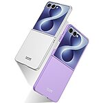 Θήκη Samsung Galaxy Z Flip8 5G - GKK - Θήκη Πολυκαρβονικού (PC) Full Body - Ροζ — εικόνα 7