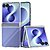 Θήκη Πολυκαρβονικού (PC) Full Body για Samsung Galaxy Z Flip8 5G (OEM) σε Διάφανο — τριμερής σχεδιασμός με προστασία άρθρωσης & ανεμπόδιστο δίπλωμα για καθημερινή χρήση.