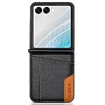 Θήκη Samsung Galaxy Z Flip8 5G - N.BEKUS - Full Body από Συνθετικό Δέρμα (PU) + PC - Μαύρο - Wallet — εικόνα 3