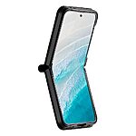 Θήκη Samsung Galaxy Z Flip8 5G - N.BEKUS - Full Body από Συνθετικό Δέρμα (PU) + PC - Μαύρο - Wallet — εικόνα 4