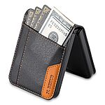 Θήκη Samsung Galaxy Z Flip8 5G - N.BEKUS - Full Body από Συνθετικό Δέρμα (PU) + PC - Μαύρο - Wallet — εικόνα 6
