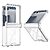 Full Body TPU θήκη για Samsung Galaxy Z Flip8 5G (GKK) σε Διάφανο — ενισχυμένες γωνίες Airbag & προστασία άρθρωσης για καθημερινή ασφάλεια.