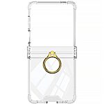 Θήκη Samsung Galaxy Z Flip8 5G - GKK - Full Body TPU - Ροζ Ανοιχτό - Stand — εικόνα 4