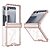 Full Body TPU θήκη για Samsung Galaxy Z Flip8 5G (GKK) σε Ροζ — ενισχυμένες γωνίες airbag & προστασία μεντεσέ για ολοκληρωμένη ασφάλεια.