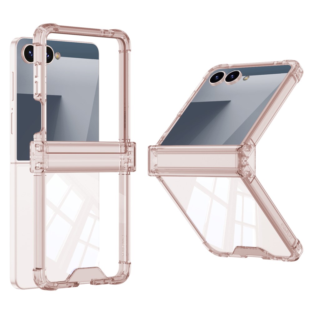 Θήκη Samsung Galaxy Z Flip8 5G - GKK - Full Body TPU - Ροζ Full Body TPU θήκη για Samsung Galaxy Z Flip8 5G (GKK) σε Ροζ — ενισχυμένες γωνίες airbag & προστασία μεντεσέ για ολοκληρωμένη ασφάλεια.