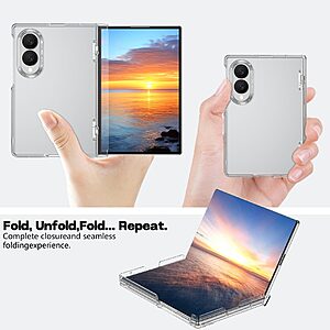 Θήκες Κινητών Samsung Galaxy Z Fold8 5G 38 Θήκη Samsung Galaxy Z Fold8 5G - OEM - Σκληρή Πλάτη PC - Διάφανο — εικόνα 2