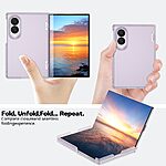 Θήκη Samsung Galaxy Z Fold8 5G - OEM - Σκληρή Πλάτη PC - Μωβ — εικόνα 2