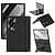 Full Body θήκη PC + Tempered Glass για Samsung Galaxy Z Fold8 5G (OEM) σε Μαύρο με ενσωματωμένο Stand & γραφίδα — ολοκληρωμένη προστασία οθόνης & σώματος.