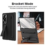 Θήκη Samsung Galaxy Z Fold8 5G - OEM - Full Body PC + Tempered Glass - Μαύρο - Stand — εικόνα 10