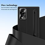 Θήκη Samsung Galaxy Z Fold8 5G - OEM - Full Body PC + Tempered Glass - Μαύρο - Stand — εικόνα 7