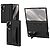 Full Body PC + Tempered Glass για Samsung Galaxy Z Fold8 5G (OEM) σε Μαύρο — ενσωματωμένο γυαλί προστασίας, kickstand & λουράκι καρπού για hands-free χρήση καθημερινά.