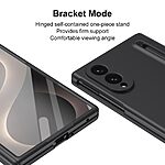 Θήκη Samsung Galaxy Z Fold8 5G - OEM - Σκληρή Πλάτη PC + Tempered Glass - Μαύρο — εικόνα 6