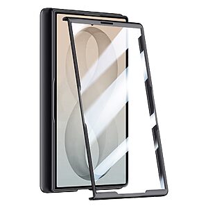 Θήκες Κινητών Samsung Galaxy Z Fold8 5G 18 Θήκη Samsung Galaxy Z Fold8 5G - OEM - Full Body PC + Tempered Glass - Μαύρο - Stand — εικόνα 2