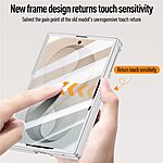 Θήκη Samsung Galaxy Z Fold8 5G - OEM - Full Body PC + Tempered Glass - Μαύρο - Stand — εικόνα 7
