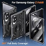 Θήκη Samsung Galaxy Z Fold8 5G - OEM - Full Body PC+TPU - Μαύρο - Stand — εικόνα 4