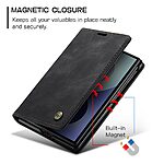 Θήκη Samsung Galaxy Z Fold8 5G - CASEME 013 Series - Flip Πορτοφόλι από Συνθετικό Δέρμα (PU) - Μαύρο - Wallet/Stand — εικόνα 10