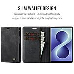 Θήκη Samsung Galaxy Z Fold8 5G - CASEME 013 Series - Flip Πορτοφόλι από Συνθετικό Δέρμα (PU) - Μαύρο - Wallet/Stand — εικόνα 3