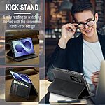 Θήκη Samsung Galaxy Z Fold8 5G - CASEME 013 Series - Flip Πορτοφόλι από Συνθετικό Δέρμα (PU) - Μαύρο - Wallet/Stand — εικόνα 6