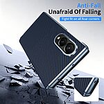Θήκη Samsung Galaxy Z Fold8 5G - OEM - Full Body από Συνθετικό Δέρμα (PU) + PC - Μπλε — εικόνα 7