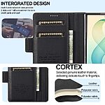 Θήκη Samsung Galaxy Z Fold8 5G - LC.IMEEKE L1 Series - Flip Πορτοφόλι από Συνθετικό Δέρμα (PU) με TPU - Μαύρο - Wallet/Stand — εικόνα 9
