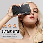 Θήκη Samsung Galaxy Z Fold8 5G - OEM - Flip Πορτοφόλι από Συνθετικό Δέρμα (PU) με TPU - Μαύρο - RFID/Wallet/Stand — εικόνα 9