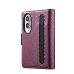 Θήκη Samsung Galaxy Z Fold8 5G - LC.IMEEKE L1 Series - Flip Πορτοφόλι από Συνθετικό Δέρμα (PU) με TPU - Μωβ - Wallet/Stand — εικόνα 4
