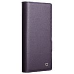 Θήκη Samsung Galaxy Z Fold8 Ultra 5G - QIALINO - Flip Θήκη από Αυθεντικό Δέρμα - Μωβ - Wallet/Stand — εικόνα 4