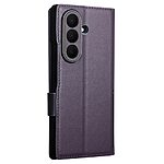 Θήκη Samsung Galaxy Z Fold8 Ultra 5G - QIALINO - Flip Θήκη από Αυθεντικό Δέρμα - Μωβ - Wallet/Stand — εικόνα 5