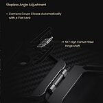 Θήκη Samsung Galaxy Z Fold8 Ultra 5G - NILLKIN Magnetic Case - Full Body Carbon Fiber + TPU - Μαύρο - Stand — εικόνα 4