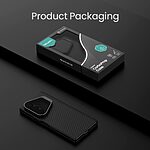 Θήκη Samsung Galaxy Z Fold8 Ultra 5G - NILLKIN Magnetic Case - Full Body Carbon Fiber + TPU - Μαύρο - Stand — εικόνα 6