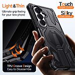Θήκη Samsung Galaxy Z Fold8 Ultra 5G / Fold7 5G - OEM - Full Body PC+TPU - Μαύρο - Stand — εικόνα 10