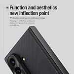 Θήκη Samsung Galaxy Z Fold8 Ultra 5G - NILLKIN Super Frosted Shield Fold - Σκληρή Πλάτη PC - Μαύρο - Magnetic — εικόνα 2