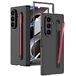 Full Body θήκη PC + Tempered Glass για Samsung Galaxy Z Fold8 Ultra 5G (GKK) σε Μαύρο — 360° προστασία με μαγνητικό μεντεσέ, ενσωματωμένη γραφίδα & προστατευτικό οθόνης.