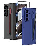 Θήκη Samsung Galaxy Z Fold8 Ultra 5G - GKK - Full Body PC + Tempered Glass - Μαύρο - Stand — εικόνα 5