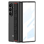 Full Body PC + Tempered Glass για Samsung Galaxy Z Fold8 Ultra 5G (GKK) σε Μαύρο — ολοκληρωμένη προστασία με ενσωματωμένο προστατευτικό οθόνης, λουράκι καρπού & υποστήριξη ασύρματης φόρτισης.