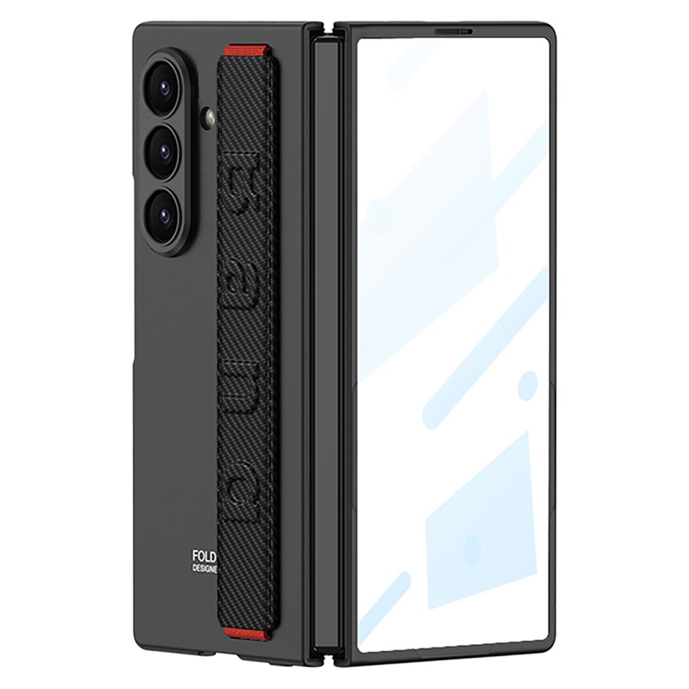 Θήκη Samsung Galaxy Z Fold8 Ultra 5G - GKK - Full Body PC + Tempered Glass - Μαύρο - Λουράκι Full Body PC + Tempered Glass για Samsung Galaxy Z Fold8 Ultra 5G (GKK) σε Μαύρο — ολοκληρωμένη προστασία με ενσωματωμένο προστατευτικό οθόνης, λουράκι καρπού & υποστήριξη ασύρματης φόρτισης.