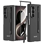 Full Body θήκη PC + Tempered Glass για Samsung Galaxy Z Fold8 Ultra 5G (GKK) σε Μαύρο — λεπτό προφίλ με ενσωματωμένο slot για γραφίδα & ολοκληρωμένη προστασία από γρατζουνιές & πτώσεις.