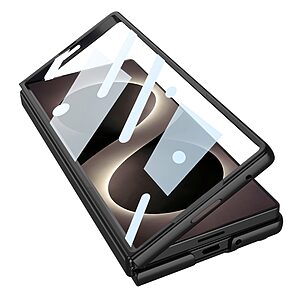 Θήκη Samsung Galaxy Z Fold8 Ultra 5G - GKK - Full Body PC + Tempered Glass - Μαύρο — εικόνα 2