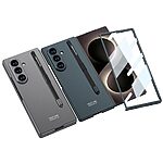 Θήκη Samsung Galaxy Z Fold8 Ultra 5G - GKK - Full Body PC + Tempered Glass - Μαύρο — εικόνα 6