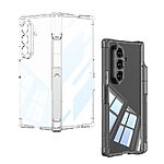 Θήκη Samsung Galaxy Z Fold8 Ultra 5G - GKK Kickstand Case - Full Body PC + Tempered Glass - Μαύρο - Stand — εικόνα 3