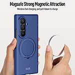 Θήκη Samsung Galaxy Z Fold8 Ultra 5G - OEM - Full Body PC + Tempered Glass - Μαύρο - Stand — εικόνα 5