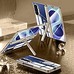 Θήκη Samsung Galaxy Z Fold8 Ultra 5G - OEM - Full Body PC + Tempered Glass - Μαύρο - Stand — εικόνα 2