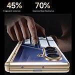Θήκη Samsung Galaxy Z Fold8 Ultra 5G - OEM - Full Body PC + Tempered Glass - Μαύρο - Stand — εικόνα 7