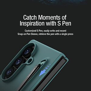 Θήκη Samsung Galaxy Z Fold8 Ultra 5G - NILLKIN Flex Pure Fold - Full Body PC + TPU - Μαύρο — εικόνα 2