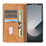 Θήκη Samsung Galaxy Z Fold8 Ultra 5G - N.BEKUS CSJ-001 - Flip Πορτοφόλι από Συνθετικό Δέρμα (PU) με TPU - Καφέ - Wallet/Stand — εικόνα 3