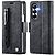 Flip Πορτοφόλι από Συνθετικό Δέρμα (PU) για Samsung Galaxy Z Fold8 Ultra 5G (AUTSPACE) σε Μαύρο — 3 θήκες καρτών, προστασία RFID & βάση στήριξης hands-free.