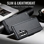 Θήκη Samsung Galaxy Z Fold8 Ultra 5G - CASEME 023 - Flip Πορτοφόλι από Συνθετικό Δέρμα (PU) με TPU - Μαύρο - RFID/Wallet/Stand — εικόνα 10