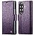 Flip Πορτοφόλι από Συνθετικό Δέρμα (PU) για Samsung Galaxy Z Fold8 Ultra 5G (CASEME 023) σε Μωβ — RFID προστασία, 3 θήκες καρτών & βάση στήριξης για hands-free χρήση.